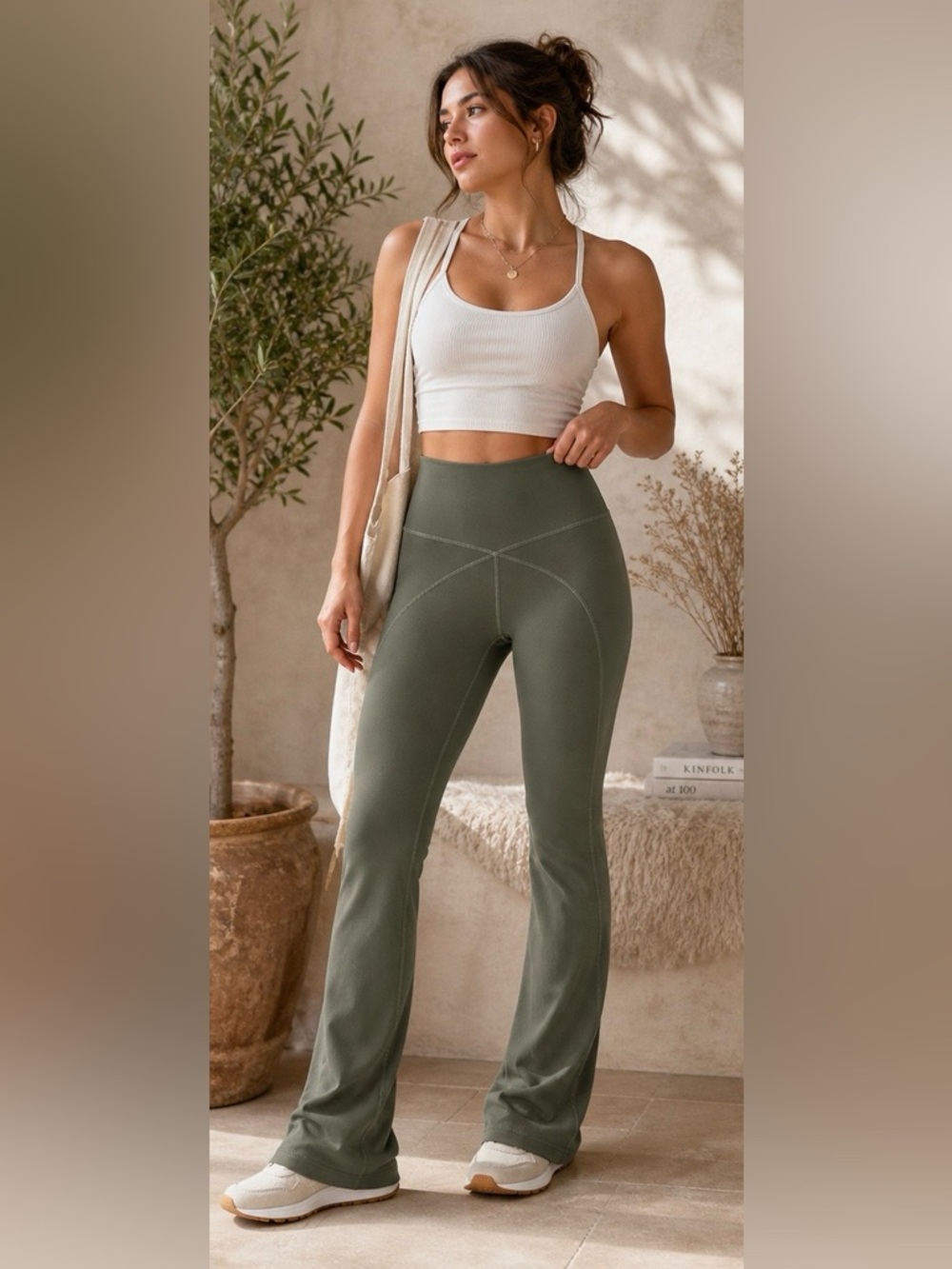Lululemon Olive Green leggings size 4